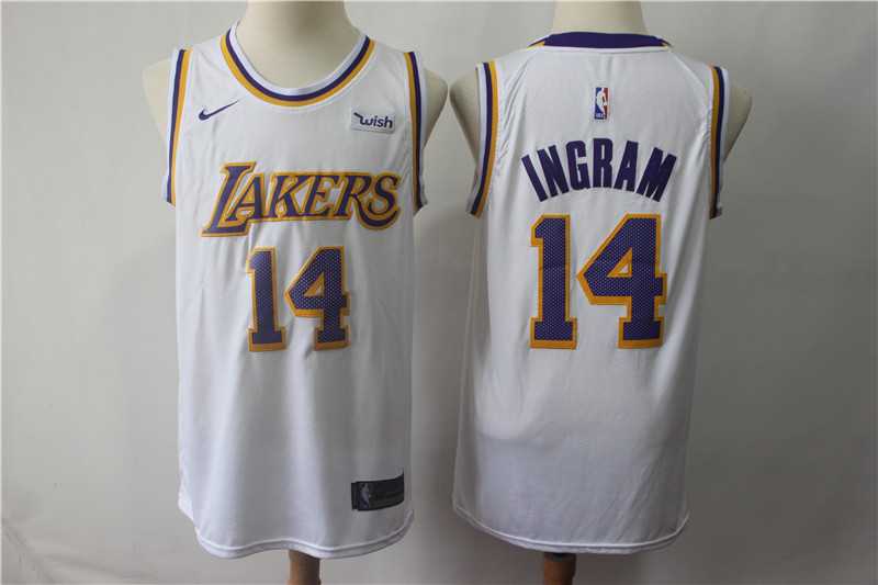 Lakers 14 Brandon Ingram White 2018 19 Nike Swingman Jersey,We sell and wholesale Lakers 14 Brandon Ingram White 2018 19 Nike Swingman Jersey on line form chian!
